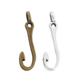 Zinc Alloy Fish Hook Charm Pendant for DIY Necklace Bracelet Jewelry Making view 4