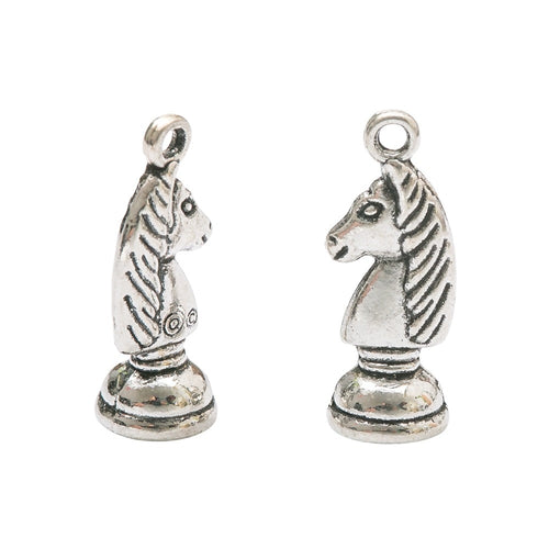 Zinc Alloy Chess Piece Charm Pendant No.470998 for DIY Necklace Bracelet Jewelry Making