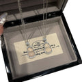Copper Zircon Geometric Gourd Pendant Necklace New Chinese Light Luxury Clavicle Chain view 5