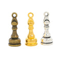 Zinc Alloy Chess Piece Charm Pendant for DIY Necklace Bracelet Jewelry Making view 5
