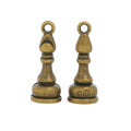 Zinc Alloy Chess Piece Charm Pendant for DIY Necklace Bracelet Jewelry Making view 4