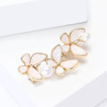 Alloy Three Shell Butterfly Brooch Pin For Women's Fashion Apparel view 3
