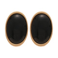 Oval Resin Stud Earrings For Women, Geometric Statement Light Luxury Designer Style view 5