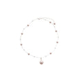 French Vintage Irregular Round Faux Pearl Pendant Necklace Light Luxury Geometric Choker For Women view 5