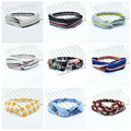 Printed Stretch Twist Front Fabric Headbands in Eight Patterns view 1