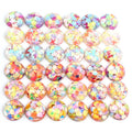 12mm Round Resin Necklace Accessory Cabochon Patch For DIY Jewelry Making, 0.5g view 3