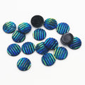 12mm Round Resin Necklace Accessory Cabochon Patch For DIY Jewelry Making, 0.25g view 3