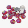12mm Round Resin Necklace Accessory Cabochon Patch For DIY Jewelry Making, 0.25g view 4