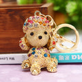 Jeweled Dog and Auspicious Charm Keychains in Thirty-Nine Options view 12