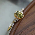 Elegant Geometric Zircon Ring For Women, Court Style Luxury Daily Wear Jewelry Accessory view 1