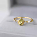Elegant Geometric Zircon Ring For Women, Court Style Luxury Daily Wear Jewelry Accessory view 2