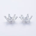 Openwork Crown Charm In 6 Metal Finishes For Jewelry Making view 10