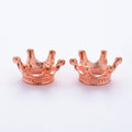 Openwork Crown Charm In 6 Metal Finishes For Jewelry Making view 11