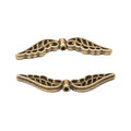4-Finish Wing Spacer Bead Metal Jewelry Components for Crafts view 9