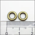 Plain 8 mm Ring Connector in 2 Metal Finishes for Jewelry Making view 4