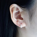 Commuter Leaf Earrings For Women Simple Fresh Pastoral Style Daily Matching Jewelry view 3
