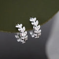 Commuter Leaf Earrings For Women Simple Fresh Pastoral Style Daily Matching Jewelry view 2