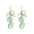 Round Shell Tassel Drop Earrings Summer Beach Resort Geometric Vacation Style Jewelry view 5