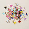 6x8mm 0.2g Gold Zinc Alloy Charm Pendant No.302434 for DIY Necklace Bracelet Jewelry Making view 1
