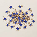 6x8mm 0.2g Gold Zinc Alloy Charm Pendant No.302434 for DIY Necklace Bracelet Jewelry Making view 2