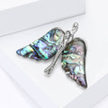 Alloy Shell Angel Wing Brooch For Women Clothing Accessories view 3