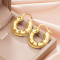 Creative Bamboo Joint U Shaped Ear Cuffs For Women, Fashion French Style Statement Earrings view 2