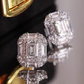 Light Luxury Geometric Stud Earrings For Women, Daily Elegant Fashion Jewelry Accessories view 2
