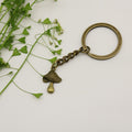 Zinc Alloy Mushroom Keychain Cute Bag Charm Gift view 6
