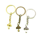 Zinc Alloy Mushroom Keychain Cute Bag Charm Gift view 5