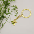 Zinc Alloy Mushroom Keychain Cute Bag Charm Gift view 4