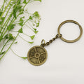Metal Minimalist Weight Plate Keychain Fitness Bag Charm Gift view 6