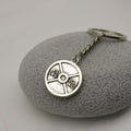Metal Minimalist Weight Plate Keychain Fitness Bag Charm Gift view 4