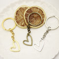Zinc Alloy Heart Keychain For Bag Charm Gift view 3