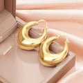 Fashion Versatile Inverted Triangle Statement Ear Cuffs For Women, Eye Catching Trendy Jewelry Earrings view 2