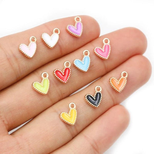 9x10mm 0.4g Gold Zinc Alloy Charm Pendant for DIY Necklace Bracelet Jewelry Making