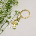 Metal Angel Keychain For Bag Charm Gift view 4