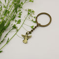 Metal Angel Keychain For Bag Charm Gift view 6