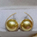 Imitation Pearl Stud Earrings For Women, Elegant Princess Style Daily Wear Fashion Ear Jewelry view 2