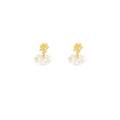 French Vintage Luxury Rose Flower Crystal Tassel Studs Super Sparkly Alloy Sweet Elegant Statement Earrings view 5