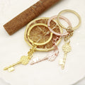 Zinc Alloy Heart Vintage Key Keychain Bag Charm Gift view 3