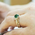 Vintage Palace Style Two Piece Couple Rings For Women, Elegant Hong Kong Style Fashion Jewelry view 3