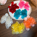 Colorful Shell Tassel Drop Earrings For Women Beach Vacation Geometric Round Design view 3