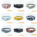 Printed Stretch Twist Front Fabric Headbands in Eight Patterns view 3