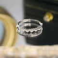 Minimal Plain Band Heart Ring For Women, Trendy Daily Wear Fashion Accessory Jewelry view 4