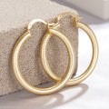 Oversized Geometric Earrings Middle East Trend Fashion Statement Jewelry For Women view 3