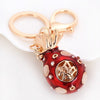 Burgundy Round-Fortune-Pouch