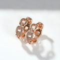 New Zircon Chain Ear Cuff Earrings, Korean Style Light Luxury Women's Fashion Jewelry view 1