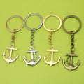 Metal Anchor Keychain Key Ring view 1