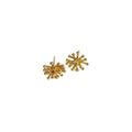 Korean Chic Zircon Metal Firework Stud Earrings With Silver Pins Geometric Line Jewelry view 5