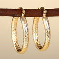 Middle Eastern Statement U Shaped Ear Cuffs With Heavy Line Geometric Design Earrings view 5